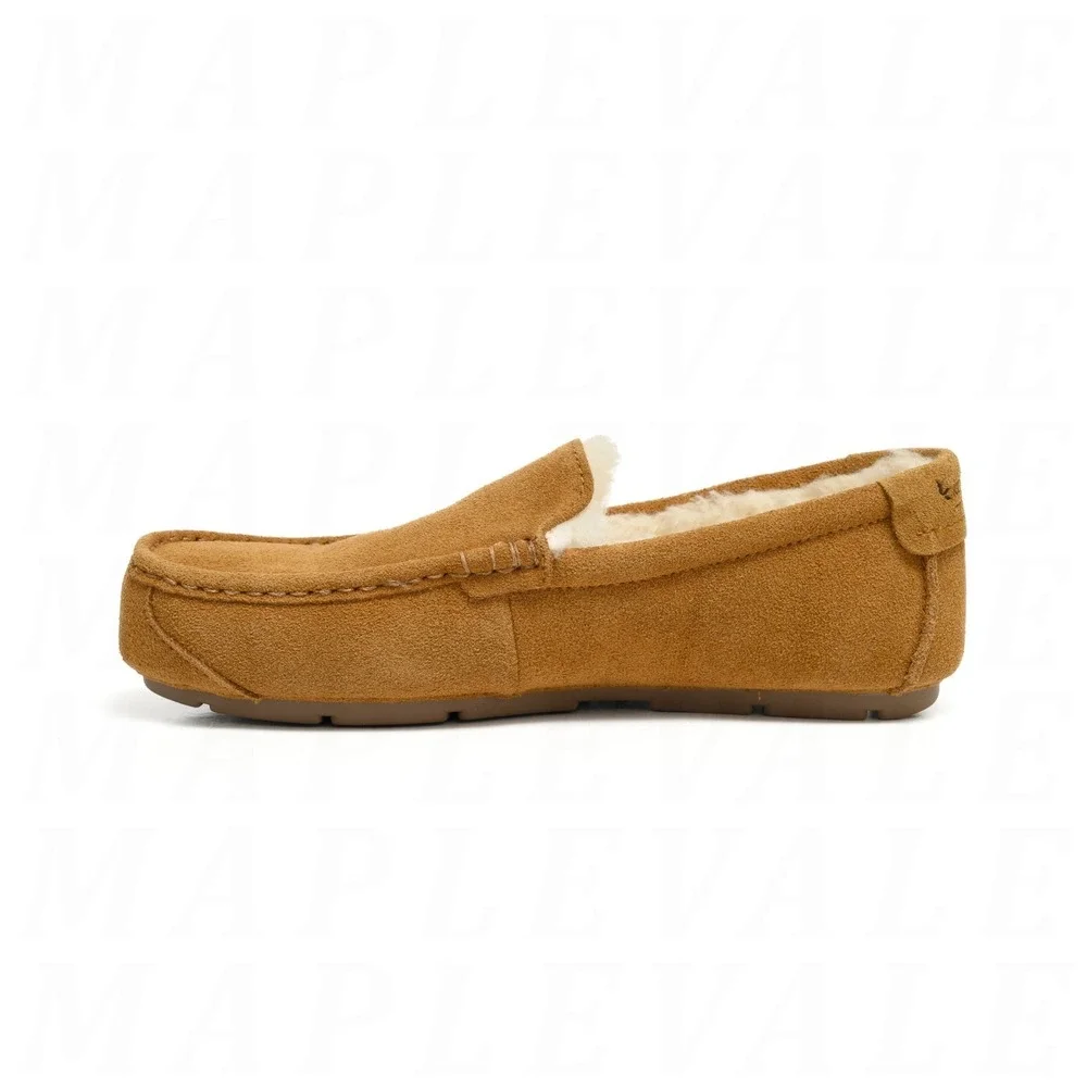 Koolaburra by Ugg Tipton Suede Slippers Men's Sz 10 Chestnut Brown 1105893 NIB